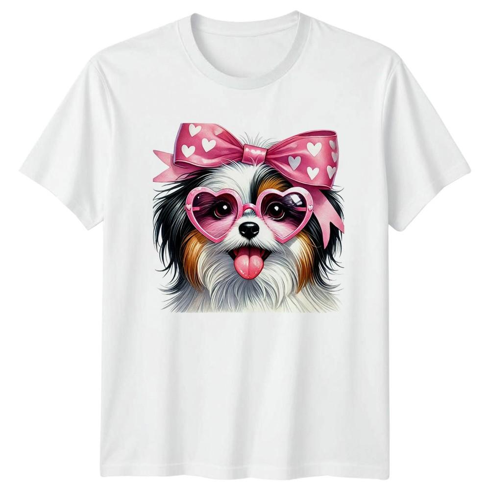 Life Is Better With A Puppy Unisexs TShirt Small Dog Valentines Day S