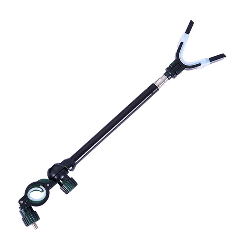 Stainless Steel Telescoping Fishing Rod Hand Rod Holder Stand Bracket Adjustable Fishing Rod Support Fishing Rod Rack