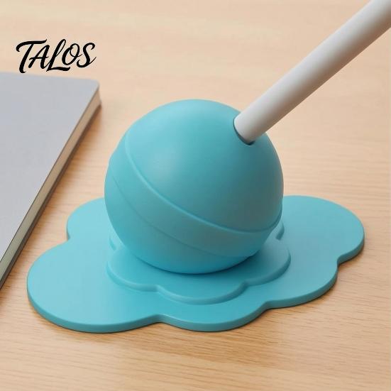 3D Printed Pen Holder Desk Organizer, Creative Melting Lollipop Holder, Novelty Stand Multifunctional Pencil Stand, Compact Office Decor And Gift for