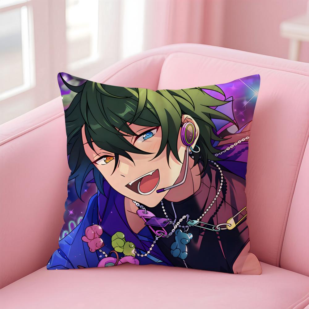 Game E-Ensemble StarsS Cushion Cover Comfortable Reversible Pillow Cover Ideal for Car Sofa Bedroom & Beyond 12x12Inch