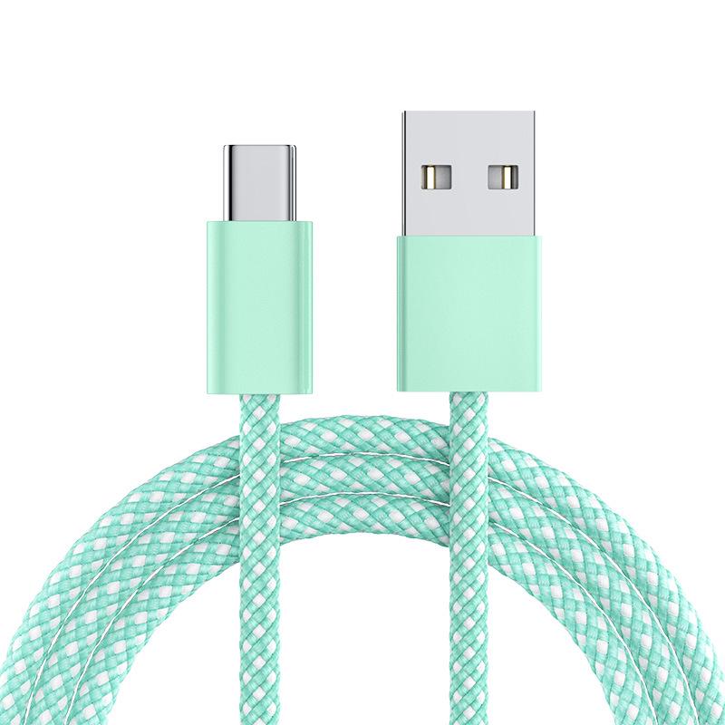 Macaron Color Type-C Data Cable for Apple 15/16, Samsung - Fast Charging USB Cable