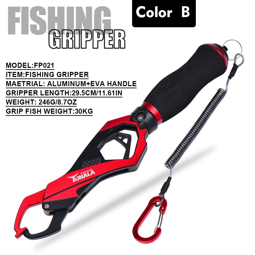 Lv Hejin Lu Ya Tong Big Object Control Fish Set with Weighing Fish Clamp Fishing Tool 360 Degree Rotating Grip