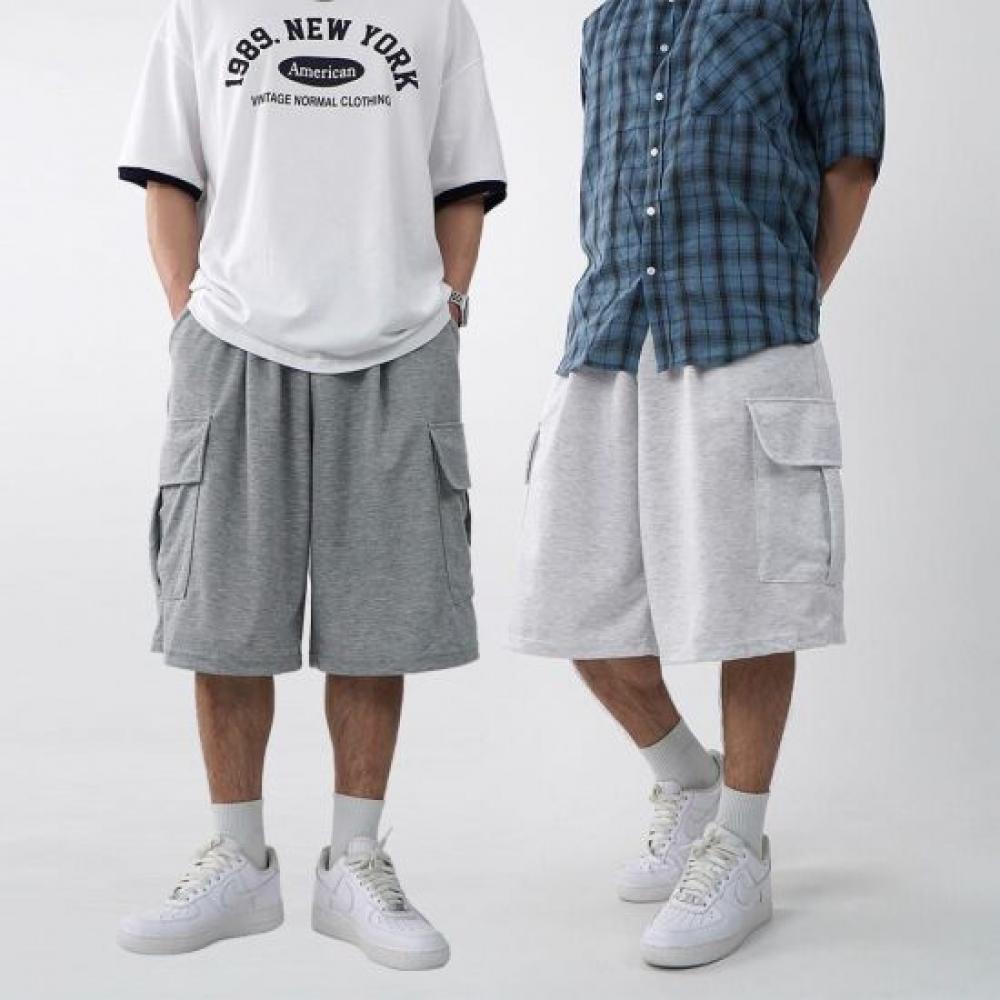 Onl Mens Cargo Bermuda Pants 7 8 Length Big Size