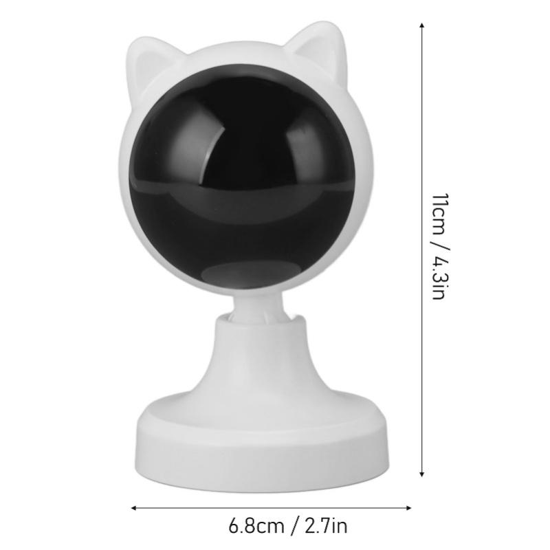 USB Motion Activated Cat Toy Automatic Interactive Cat Toys For Indoor Cats Dogs Fast Slow Mode 1200mAh Battery