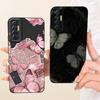 Daisy Bow Pattern Butterfly Flower Cherry Back Cover For Tecno Camon 17 17P 17 Pro Phone Case Soft Silicone Casing CG6 CG7 CG8