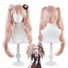 Anime Danganronpa Enoshima Junko Cosplay Uniform Cafe Work Clothes Short Skirt Double Tail Braid Wig Halloween Carnival Costumes