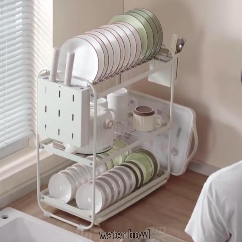 Nana Kitchen Double-Layer Countertop Dish Rack