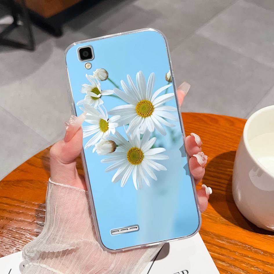 Für Oppo F3 F11 F21 F7 F9 F1 F1S F5 F19 F17 F15 Pro Handyhülle Schöne Bunte Blume Transparentes Silikon TPU Anti-Sturz Schutzhülle Oppo Capa