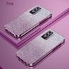 For VIVO Y76 5G Y76S Luxury Electroplated Glitter Phone Case For Vivo Y76 5G Case shockproof Clear Soft Back Protective Cover
