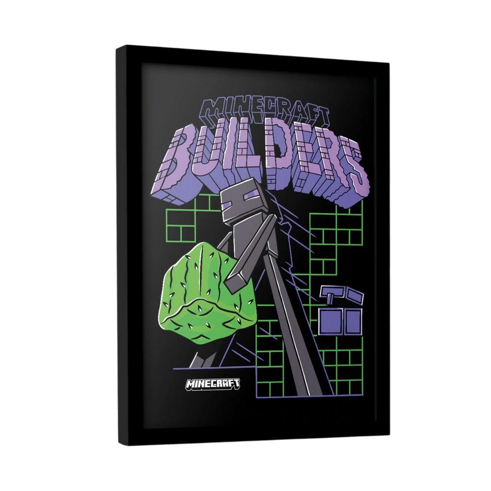 Minecraft Builders Framed Poster