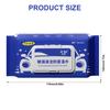 1/4PCs Car Glass Clean Wipes Anti-Fog Cleaning Tissues for Clear Vision Oil Stains Removal Dust Cleaner for Windows Windshields