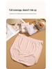 Seamless High Waist Plus Size Women's Panties with Antibacterial Crotch - Breathable Briefs for 200 lbs