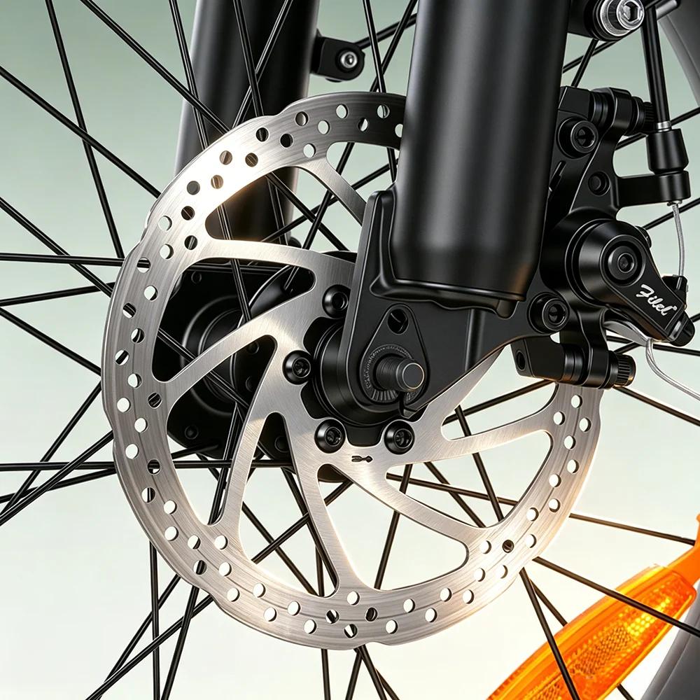 EB5Max Bicicletta Elettrica con Ruote Grasse a 7 Marce Batteria 48V 18.2AH Autonomia 85 Miglia 250W velocità 25KM/H Bicicletta Elettrica