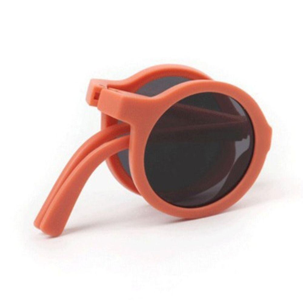 Candy Colored Stylish Sunglasses Round Frame Round Frame Sunglasses  For Girls