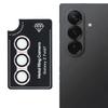 For Samsung Galaxy Z Fold7 5G Camera Lens Protector Set Electroplating Metal+Tempered Glass Individual Lens Film