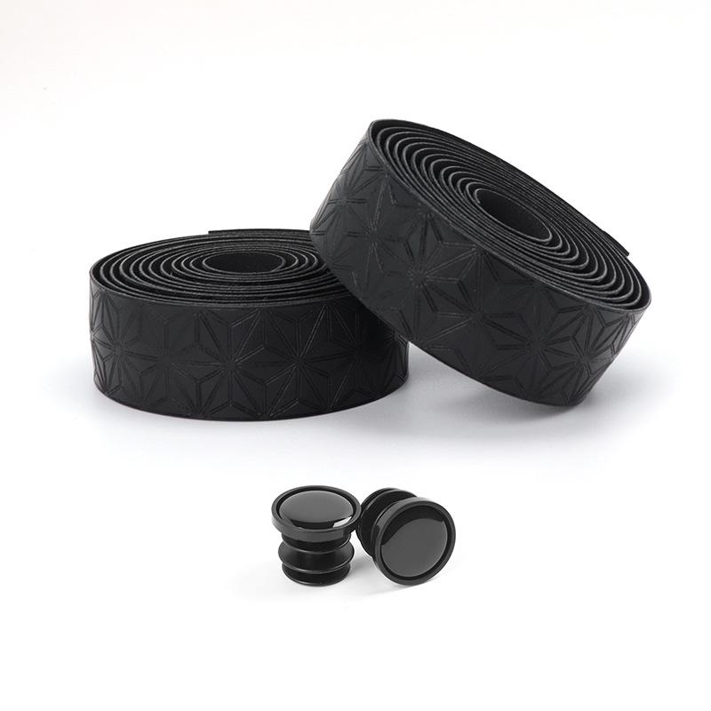 SUKOU Chrysanthemum Handlebar Tape: Anti-Slip, Wear-Resistant, Sweat-Absorbent, Solid Color Grip for Road Bikes