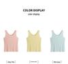 Plus Size Women's Multi-Color Knitted Tank Top - Summer Basics (61870)