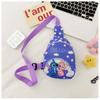 Stitch Printed Shoulder Crossbody Chest Bag Children Cartoon Leisure Outdoor