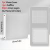 5-15 Grid Binder Photocard Holder 10-90pcs Inner Page Large Capacity Photo Album Idol Card Collect Book Poka Cards Binder Album