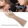 Tattoo Practice Silicone Arm Realistic Displaying Soft Simulation Tattooing Training Arm for Shop Stimulation Tattooing Arm