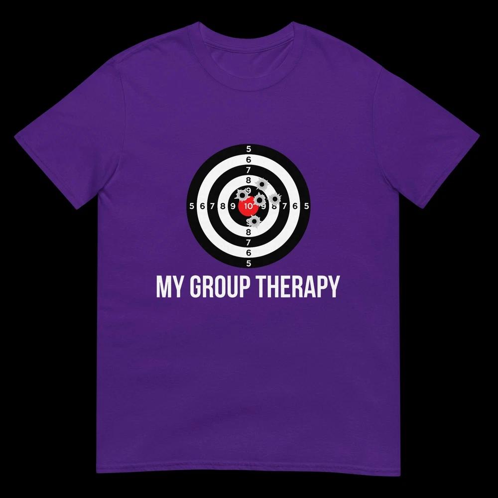 T-shirt Terapia di Gruppo con Armi Campo di Tiro