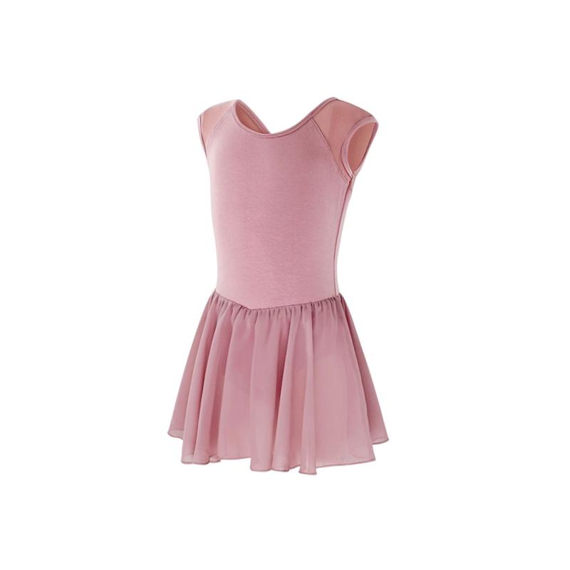 

Детские танцевальные костюмы, шифоновое балетное платье без рукавов, костюмы 110