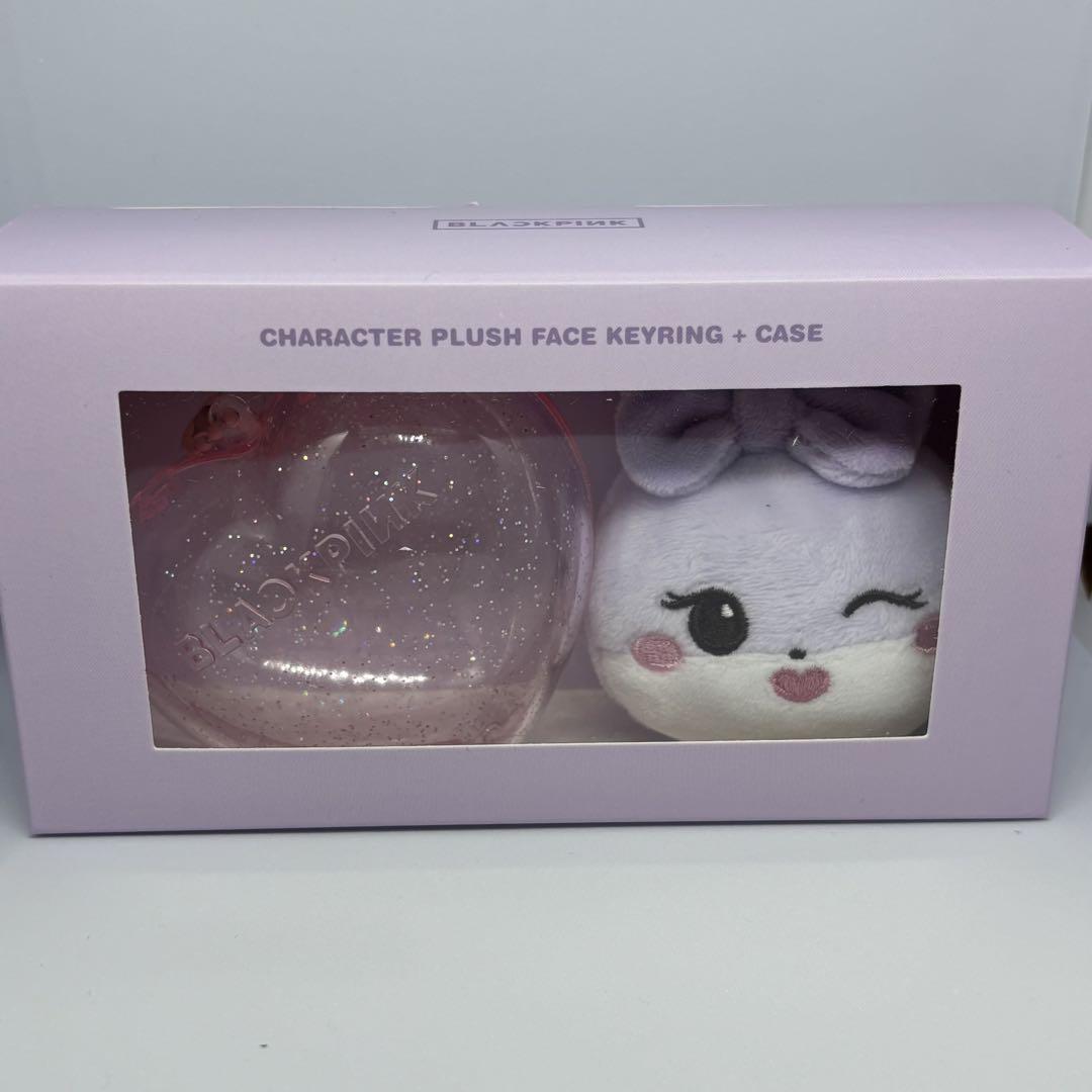 

[USED] blackpink JISOO SOOYA face key ring with case