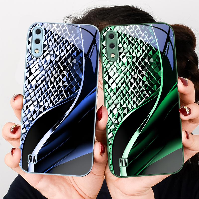 Abstract Geometry Art For Samsung A01 A02 03 Core 04 05 06 10 12 13 14 5G 15 16 M02 12 Note 8 9 10 20 Glass Ultra Phone Case