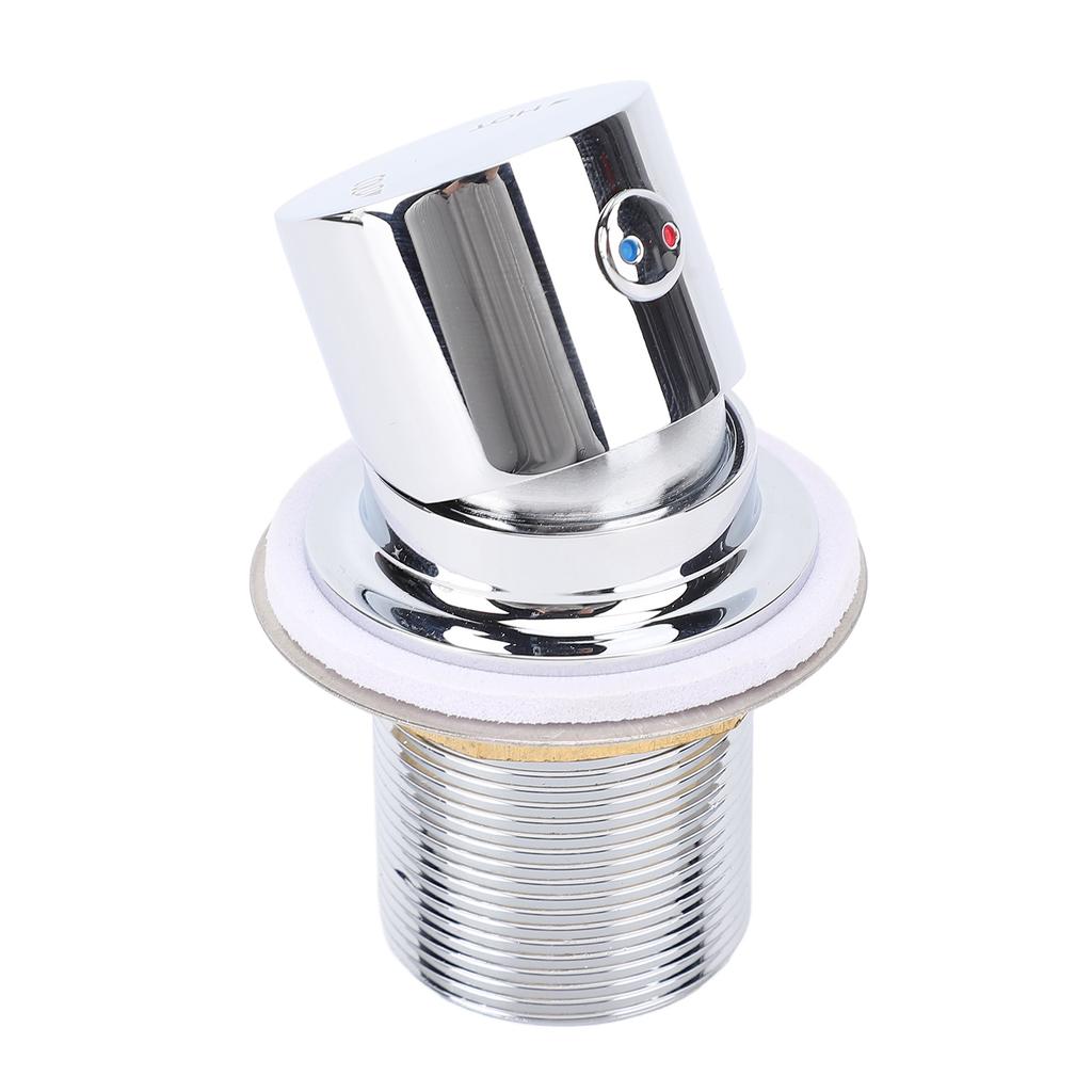 Hot Cold Water Mixing Valve Stainless Steel Accurate Regulation RV Embedded Shower Mixer Valve for Bathtub