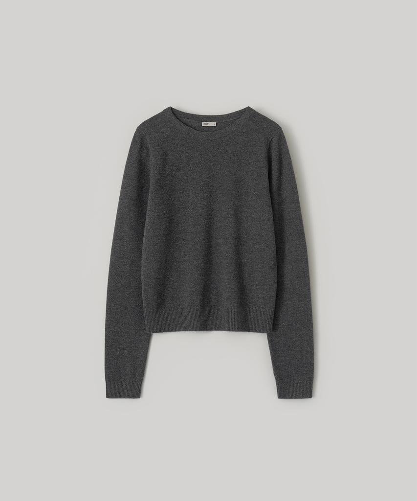 ANOTHER OFFICE WOMEN W. Libre Wool Basqueshirt (Charcoal)