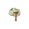 Salvatore Ferragamo Anemone Leather Wedge Sandal Green