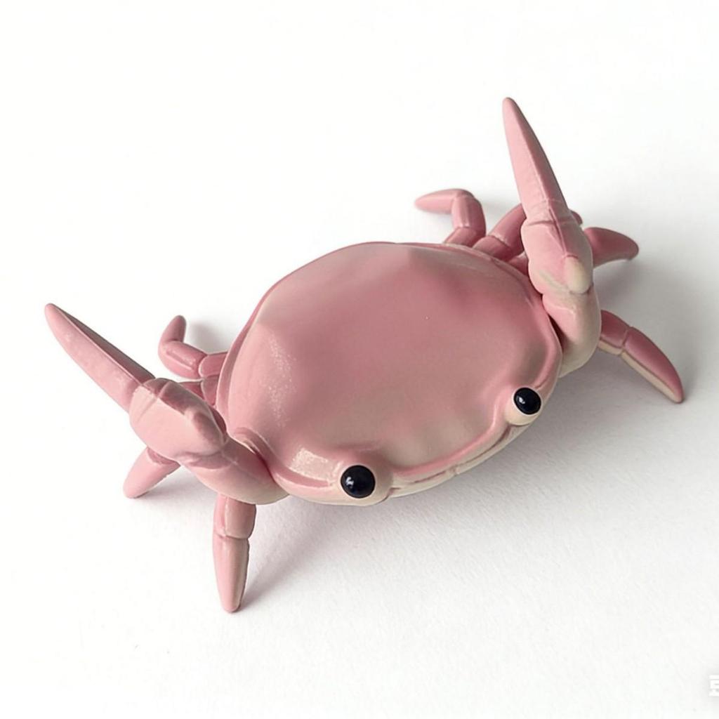 Japanese Design Crab Pen Holder & Ornament for Desk