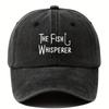 1pc Retro Washed Letter Printing Baseball Caps for Women,versatile Hip-hop Dad Truck Driver Hat Outdoor Travel Fishing Hat