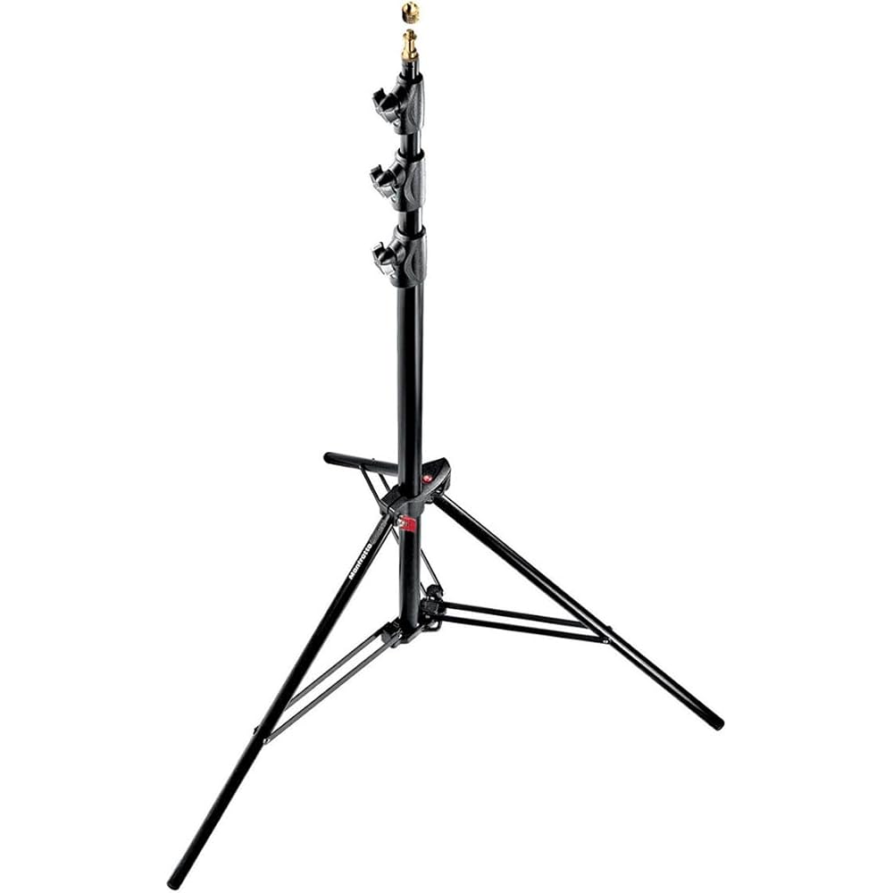 Manfrotto Master Stand, 4-section, Aluminum, Male Spigot Type, 1004BAC