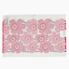 Marimekko Unikko Tea Towel and Placemat Set of 2 (White, Red, and Black) 070683 001 [Parallel Import]