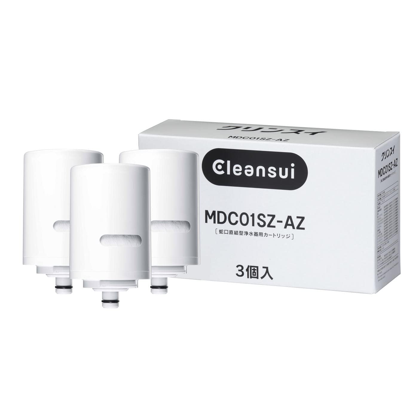 

Cleansui Water Purifier Faucet Direct Connection Type MONO Series Replacement Cartridge x 3 [Genuine Product] (MDC01S pieces) MDC01SZ-AZ
