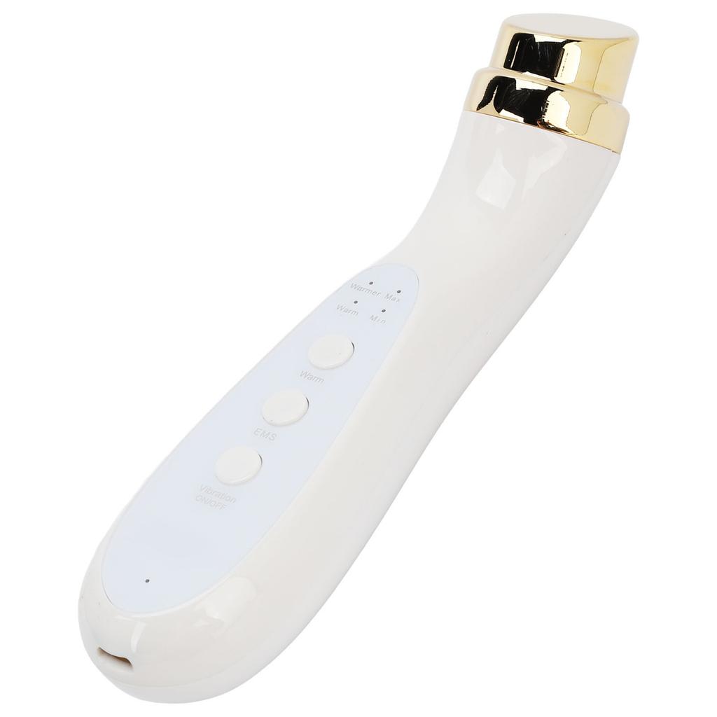 Facial Beauty Massager Hot Compress Vibration EMS Microcurrent Skin Tightening Lifting Machine