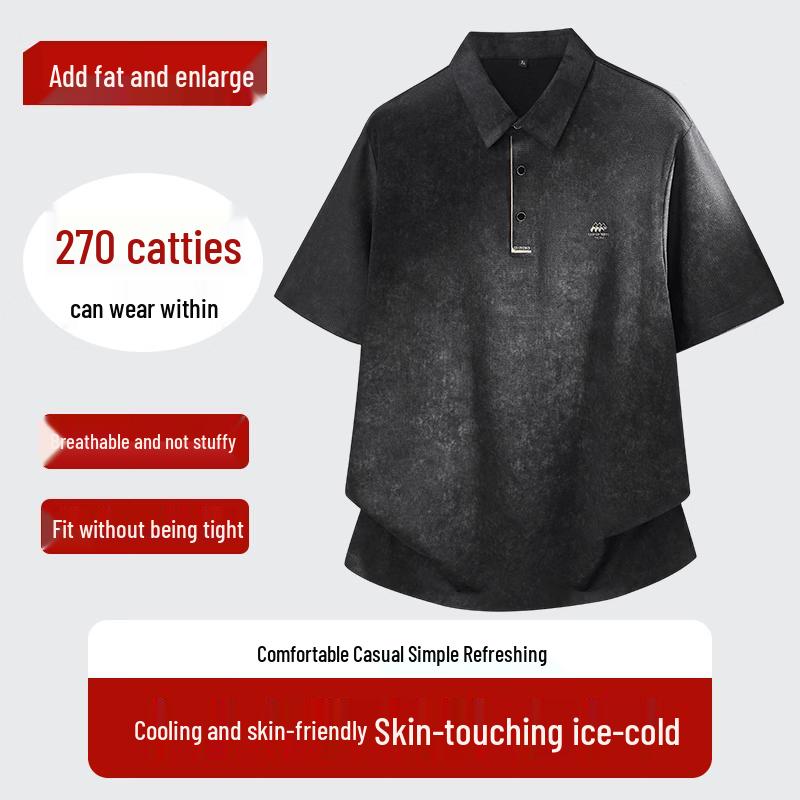 Debinze Men s Plus Size Cool Touch Polo Shirt 3XL