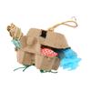 Bird Foraging Box Toys Fun Colorful Shredding Paper Sola Wood Rattan Ball Grass Rope Parrot Foraging Toys