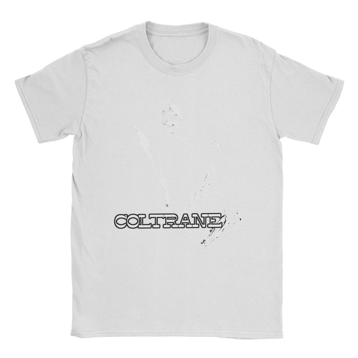 BenberFashion John Coltrane T-shirts Heren 100% Katoen Nieuwigheid T-shirts Ronde Hals T-shirt Korte Mouw Kleding Feest L