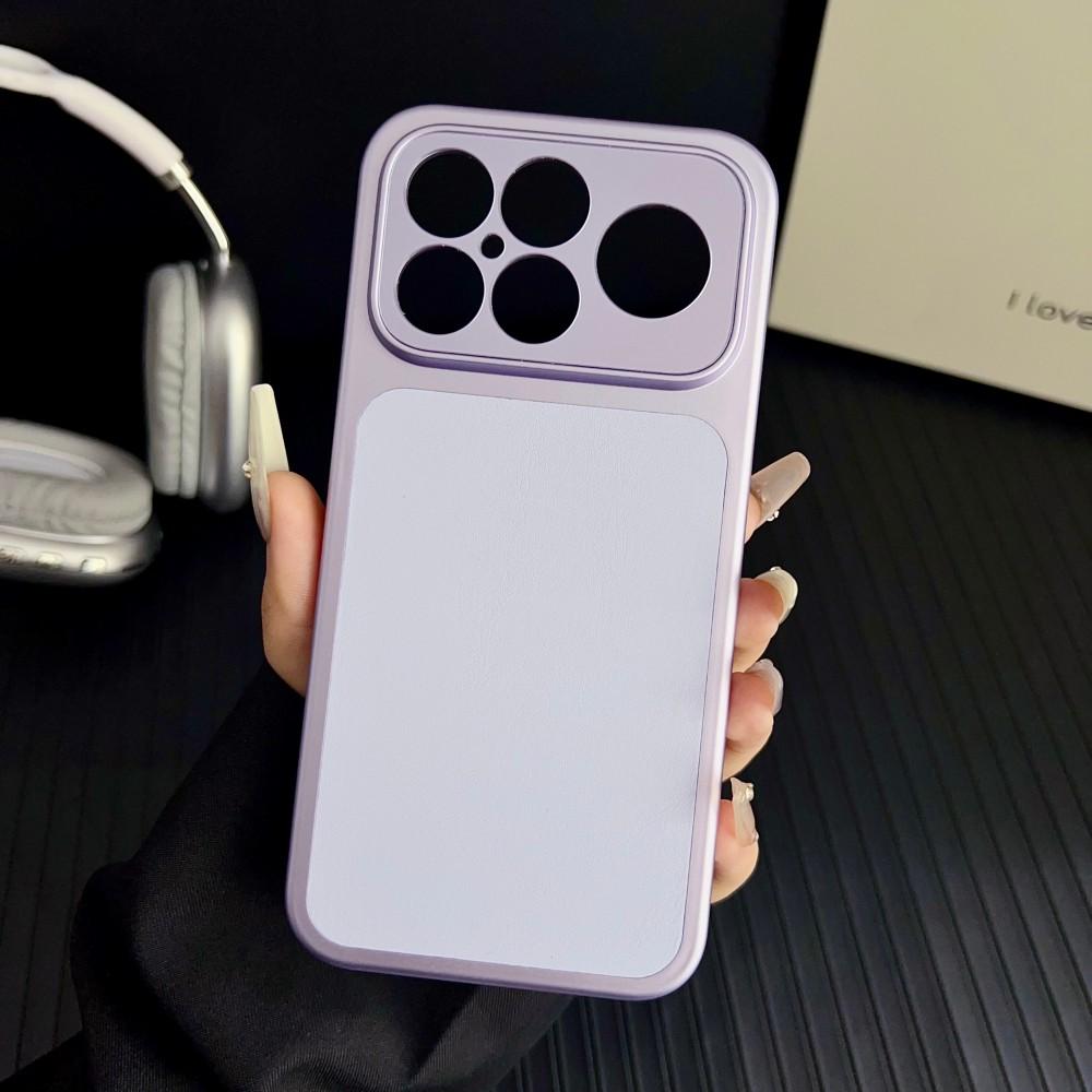 Für Xiaomi POCO F8 Pro Hülle Luxus Veganes Leder Skin Magnetisch MagSafe Schutz Rückseite Hülle Für POCO F8 Ultra F8Pro Schale