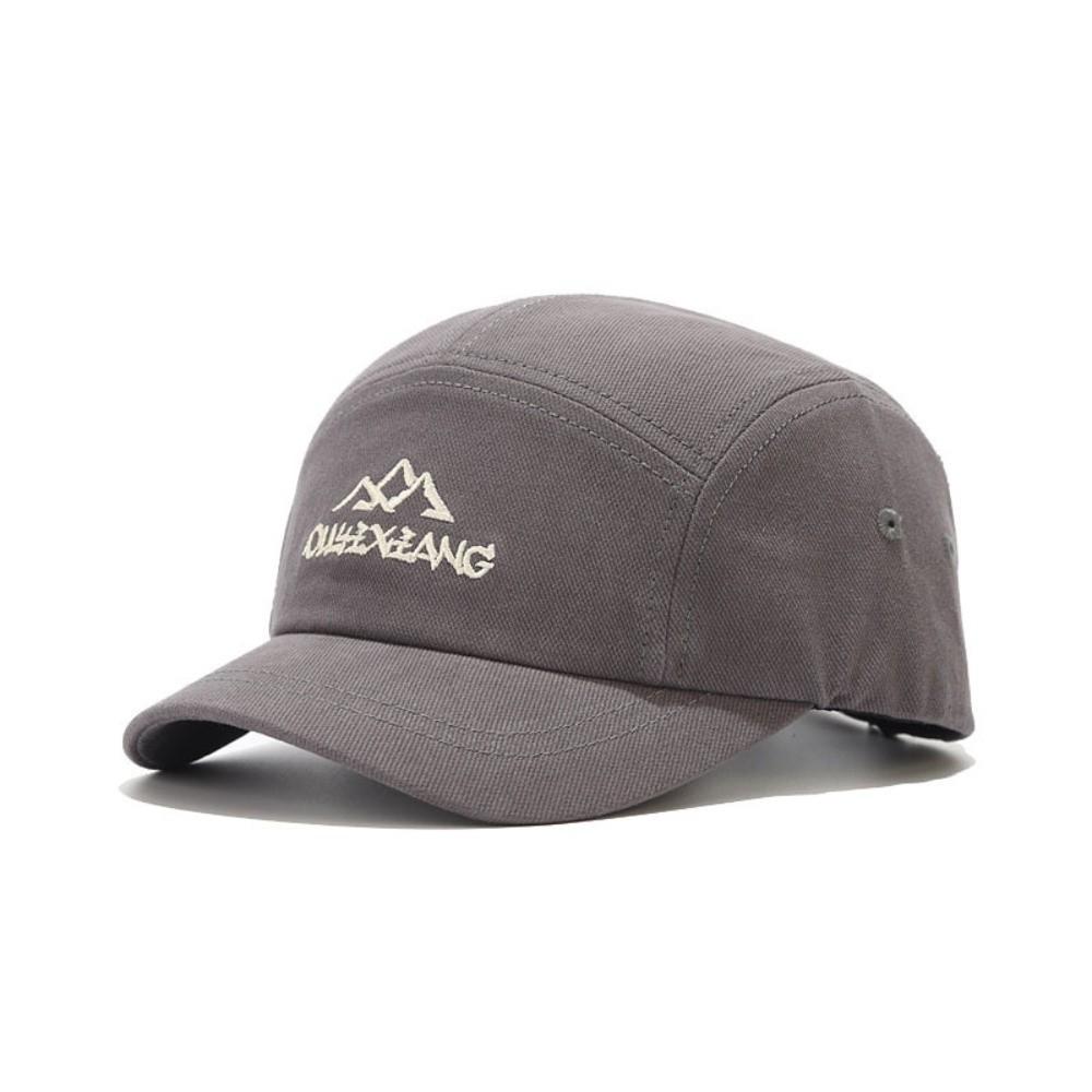 

Adjustable Short Brim Baseball Cap Lightweight Sports Hat Creative Duckbill Hat Outdoor Sports серый