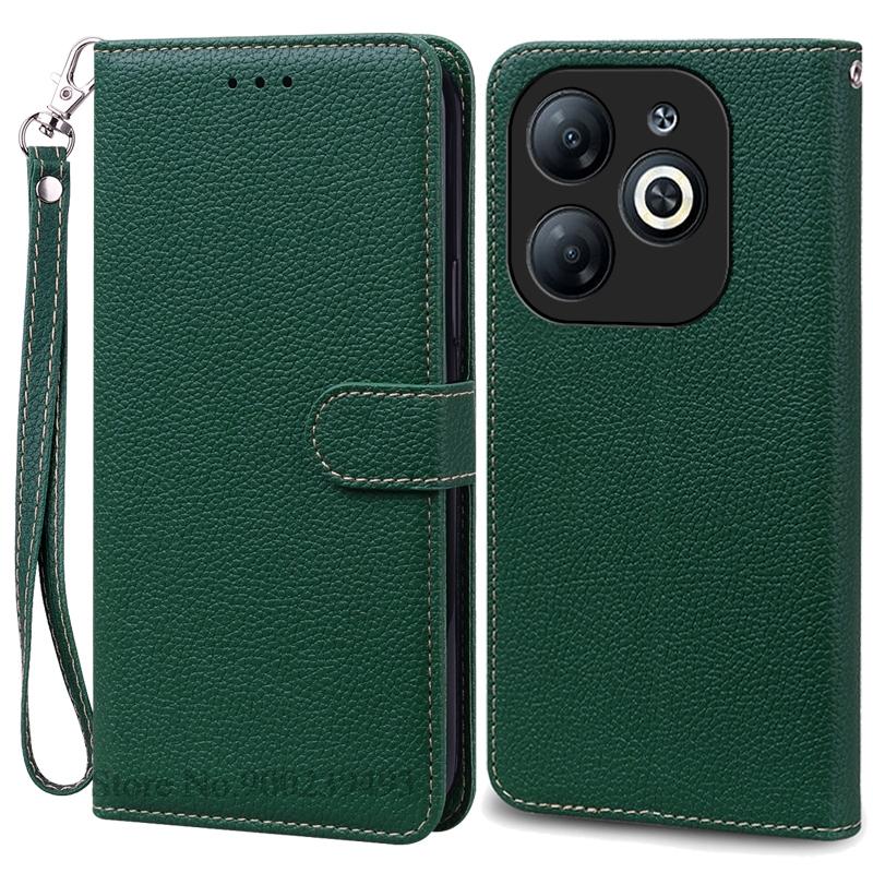For Infinix Smart 8 / Smart 8 Pro Case Wallet Leather Flip Cover For Infinix Smart 8 Case 8 Plus X6525 X6525D X6525B Phone Cover