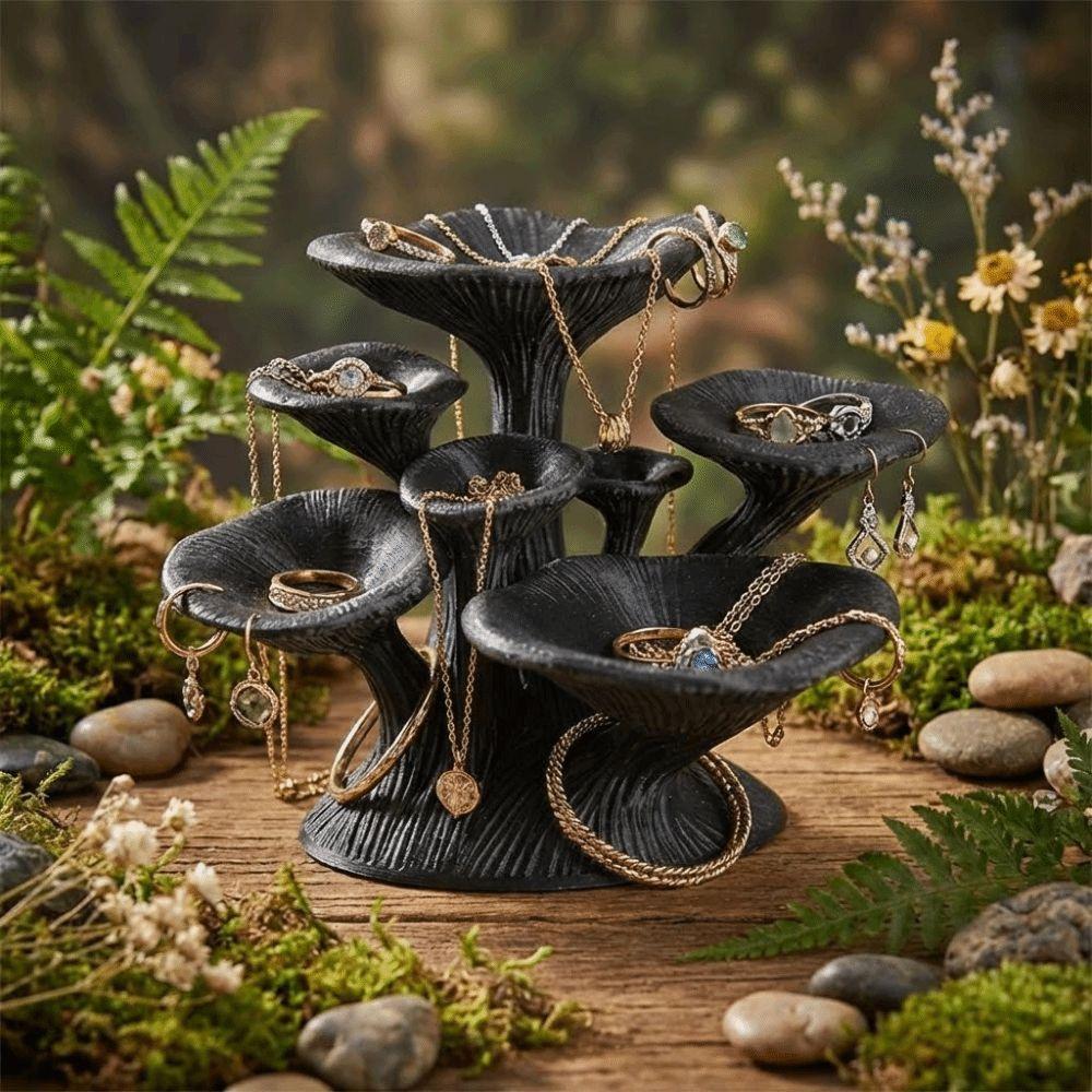 3D Printed Jewelry Storage Tower Multi-Layer Jewelry Organizer Holder Jewelry Tray Bedroom Storage