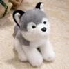 Multiple Kinds Cute Pet Dogs Plush Toys Stuffed Husky Saint Bernard Dog Shepherd Dog Samoyed Labrador Doll Cuddly Kids Companion