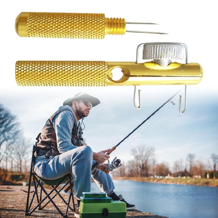 Light weight Rustproof Reels Knots Tightening Fishing Hook Tie Tool Knots Tool for Saltwaters and Freshwaters Anglers