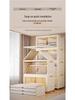 Multi-Layer Large Capacity Storage Cabinet for Clothes, Quilts, and Toys