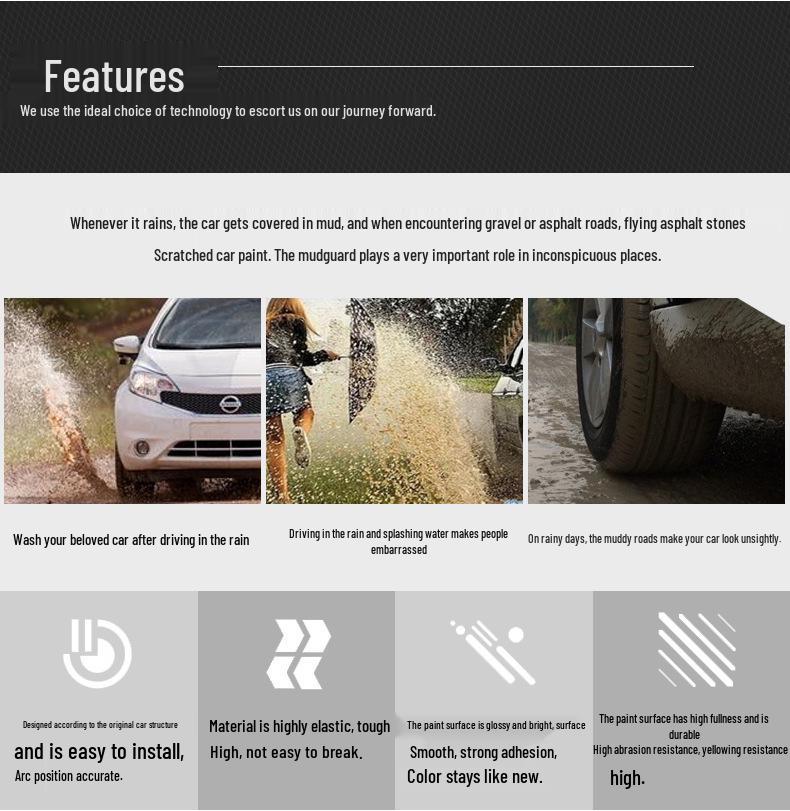 Buick Envision S, Encore GX, Angkeqi, GL8, GL6 Mudguards