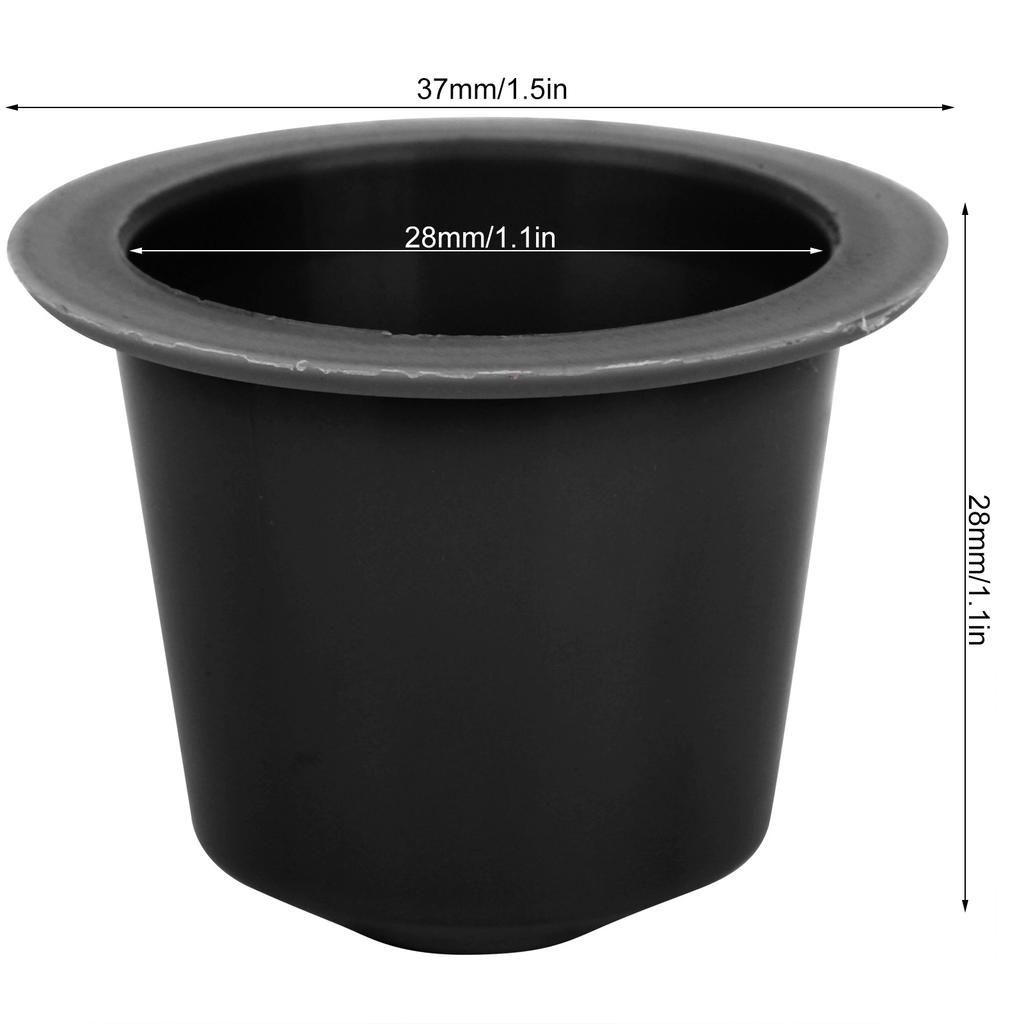 Fit for Disposable Coffee Capsule Coffee Powder Filter Cup Kit Kitchen Supplies(Black 30pcs Coffee Capsule +30pcs Aluminum Foil Paper