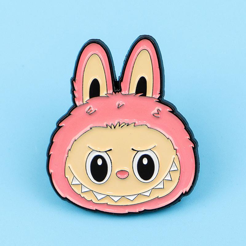 Pins de Lapela Fofos de Desenho Animado Kawaii Emblema de Anime Criativo Broches Acessórios de Vestuário Decoração Versátil para Mochila Presentes